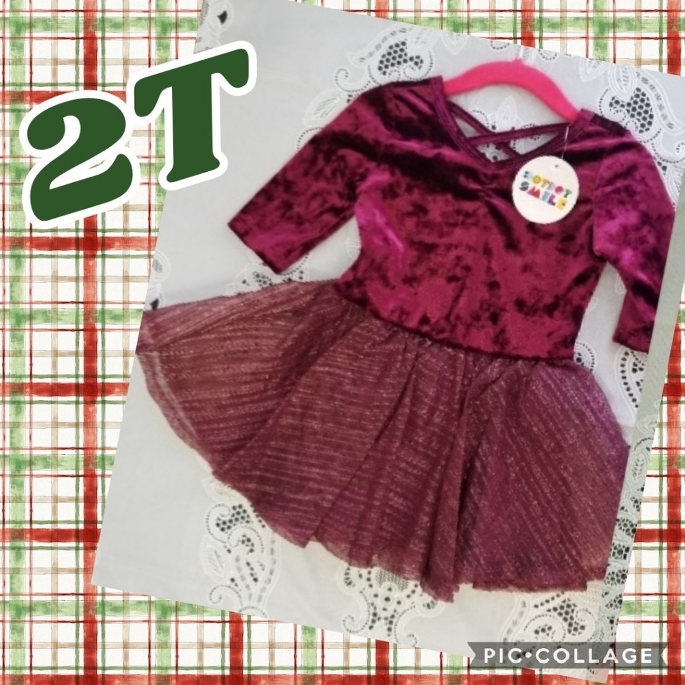 2T DDS Fancy Christmas Dress